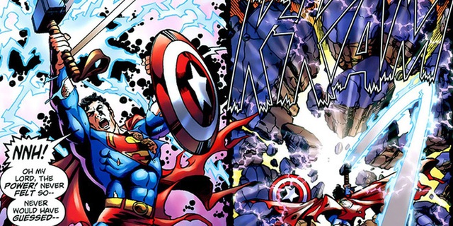 Ngạc nhiên chưa: Ngoài Captain America ra, Superman và Wonder Woman cũng có thể sử dụng búa Thor ngon lành - Ảnh 4.