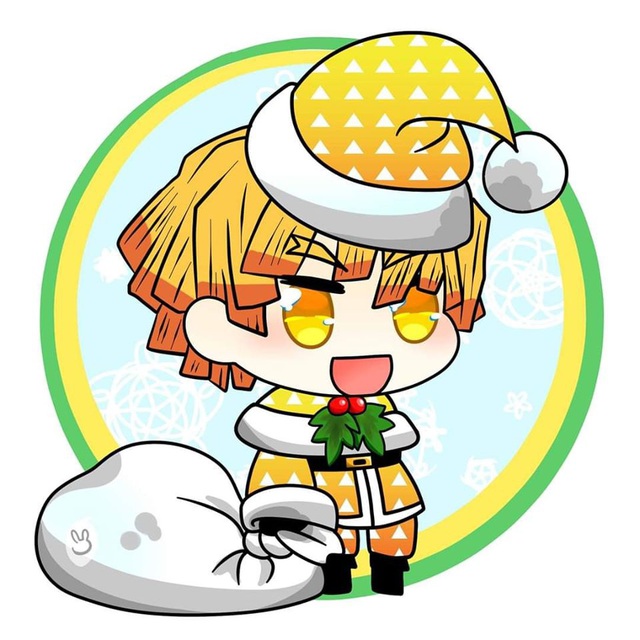 Hòa cùng không khí Noel, dàn nhân vật trong Kimetsu no Yaiba diện trang phục Giáng Sinh cực yêu - Ảnh 4.
