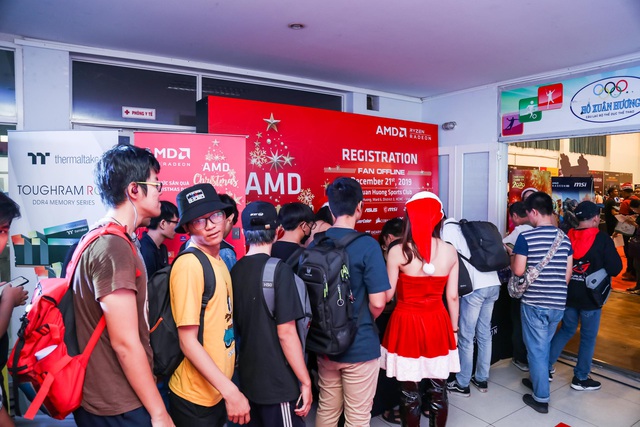 AMD tổ chức buổi offline hoành tráng tại Việt Nam, các fan đội đỏ còn được giao lưu thỏa thích với cô giáo My - Ảnh 1.
