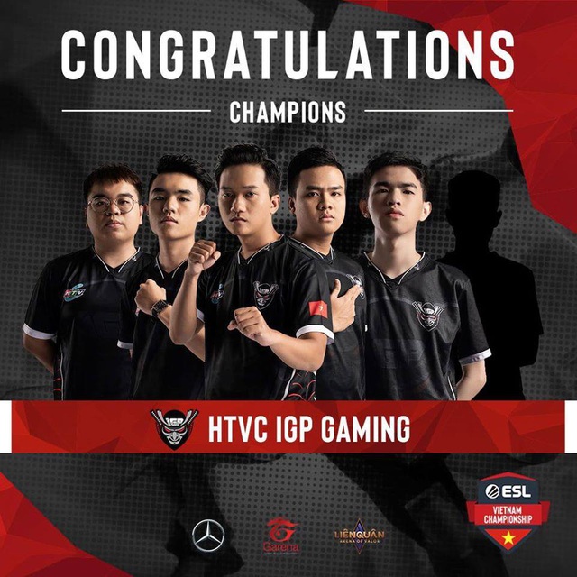 HTVC IGP Gaming xuất sắc lên ngôi vô địch ESL Vietnam Championship – Liên Quân Mobile - Ảnh 1.