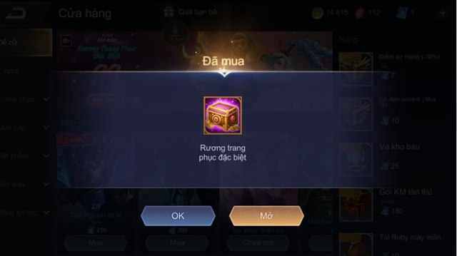 Liên Quân Mobile: Garena bán Rương skin siêu phẩm với giá 50 nghìn, game thủ nhận ngay skin SS - Ảnh 1.