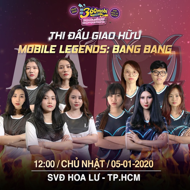 Đại hội 360mobi 2020: Bùng nổ Showmatch giữa đội tuyển quốc gia Mobile Legends: Bang  Bang Việt Nam cùng bạn bè quốc tế - Ảnh 3.