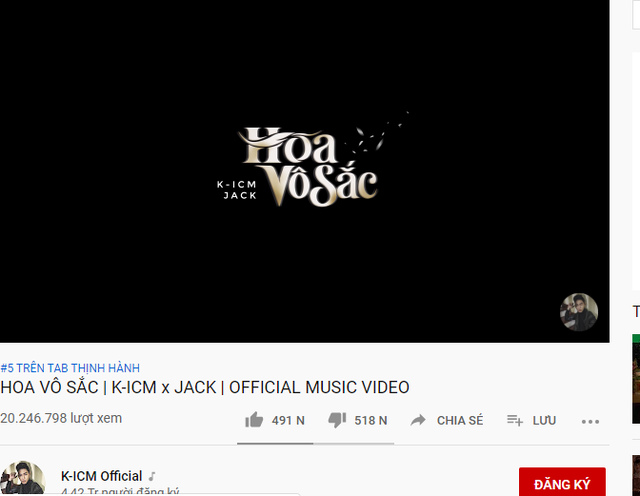 Hé lộ bí ẩn về nghệ danh J97 của Jack, MV Hoa Vô Sắc lập kỷ lục dislike cao hơn like - Ảnh 4.