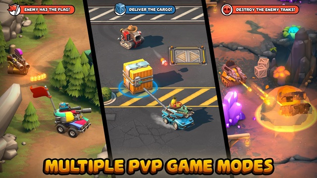 Pico Tanks - Game MOBA hành động bắn tăng 3v3 hoành tráng đầy vui nhộn - Ảnh 4.