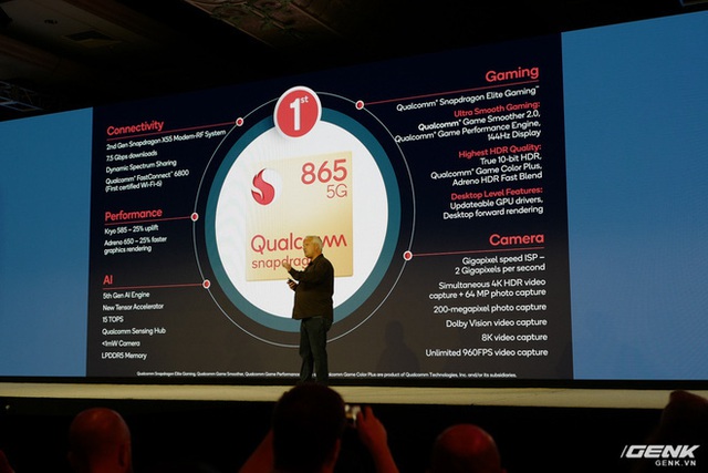 Chi tiết Qualcomm Snapdragon 865: Nhanh hơn 25% so với 855, hỗ trợ cảm biến ảnh lên đến 200MP, Engine AI thế hệ 5 - Ảnh 15.