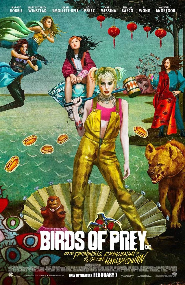 Trái với nhiều dự đoán, poster mới của Birds of Prey không chỉ tập trung vào Harley Quinn - Ảnh 1.