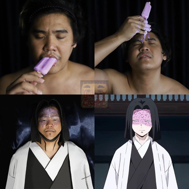 Cười sái quai hàm với loạt ảnh Kimetsu no Yaiba siêu dị của thánh cosplay giá rẻ - Ảnh 7.