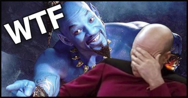 Thần Đèn Will Smith trong Aladdin trở thành vựa muối để cư dân mạng chế ảnh nhờ tạo hình quá tệ - Ảnh 11.
