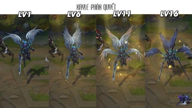 [LMHT] Soi tận mắt 4 dạng nâng cấp của Kayle với tất cả các trang phục: Skin nào cũng đẹp đến rụng rời - Ảnh 7.