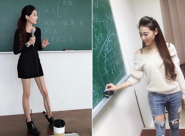 Ngắm nhìn nhan sắc nữ giáo viên Đài Loan khiến khối chàng trai muốn đi học lại lần nữa - Ảnh 1.
