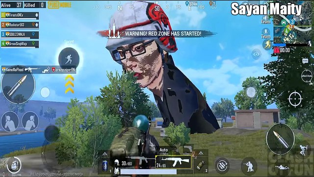 Lỗi Bug sản sinh ra người khổng lồ vô hại trong phiên bản 0.11 của PUBG Mobile - Ảnh 3.