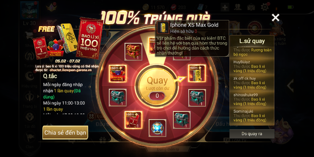 Liên Quân Mobile: Cận cảnh dàn nick rank Đồng 3 trúng 1 triệu tiền mặt từ Garena - Ảnh 1.