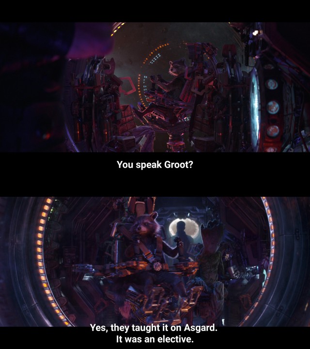 Lý giải nguyên nhân Thần Sấm Thor có thể hiểu được ngôn ngữ của bé Groot  - Ảnh 2.