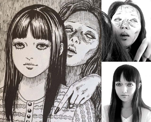 Hết hồn với màn cosplay của cô gái chuyên hóa thân thành ma trong manga Junji Ito - Ảnh 1.
