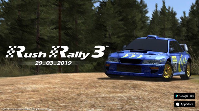 Rush Rally 3: Game mobile đua xe cạnh tranh với Asphalt 9 sẽ mở cửa vào ngày 29/3 tới - Ảnh 1.