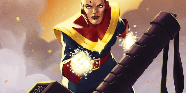 Nhận được lời khen của Thor, nhưng liệu Captain Marvel có thể nâng được Búa thần Mjolnir? - Ảnh 3.