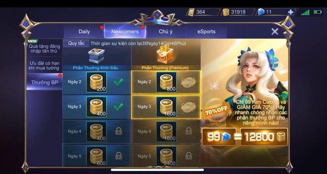 Mobile Legends: 5 tướng rất đáng mua khi sở hữu số tiền khoảng 32 nghìn vàng - Ảnh 1.