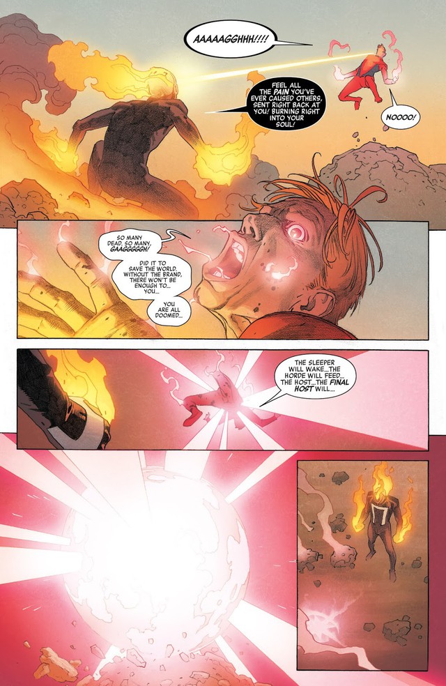 Liệu Captain Marvel có thể kháng lại Cái Nhìn Ăn Năn của Ghost Rider? - Ảnh 1.