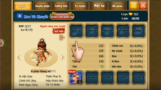 Trải nghiệm Vua Kiếm Hiệp – Tân Chưởng Môn  - Game thẻ tướng thuần chất kiếm hiệp - Ảnh 5.