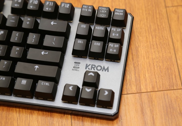 Trải nghiệm Krom Kernel TKL: Bàn phím cơ chơi game RGB nhỏ gọn, chắc chắn, đẹp mắt - Ảnh 4.