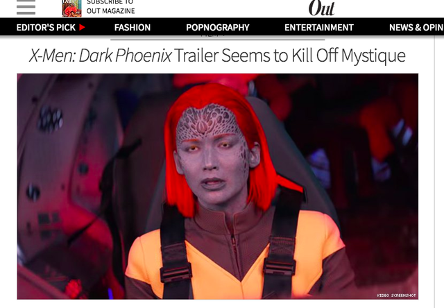 Mystique vừa xuất hiện ở trailer Dark Phoenix đã bị cả thế giới thi nhau troll lia lịa - Ảnh 2.