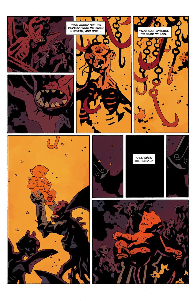 Truyền thuyết về Azzael - Hoàng tử Địa ngục thân sinh ra Hellboy sở hữu sức mạnh thần thánh như thế nào? - Ảnh 3.