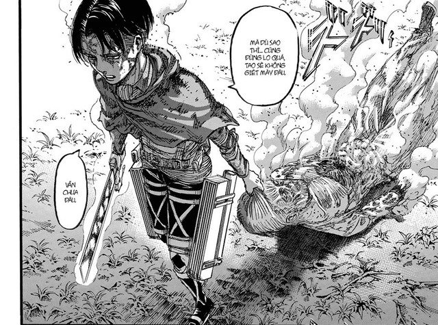 Attack On Titan: Levi Ackerman mất 1 tay và có thể đã mù cả 1 mắt - Vậy chiến binh mạnh nhất nhân loại còn sống được không? - Ảnh 1.