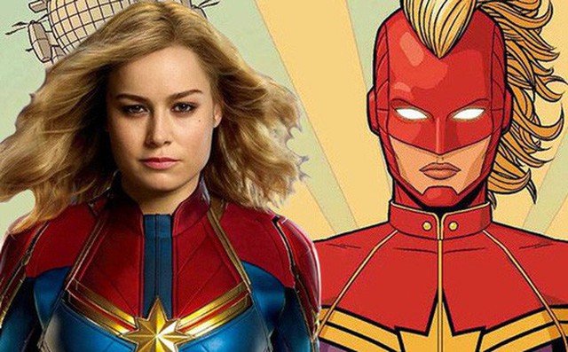 Bạn thích Captain Marvel trang điểm, ăn mặc sexy như trong Avengers: Endgame hay có tạo hình giản dị giống ở phim riêng? - Ảnh 2.