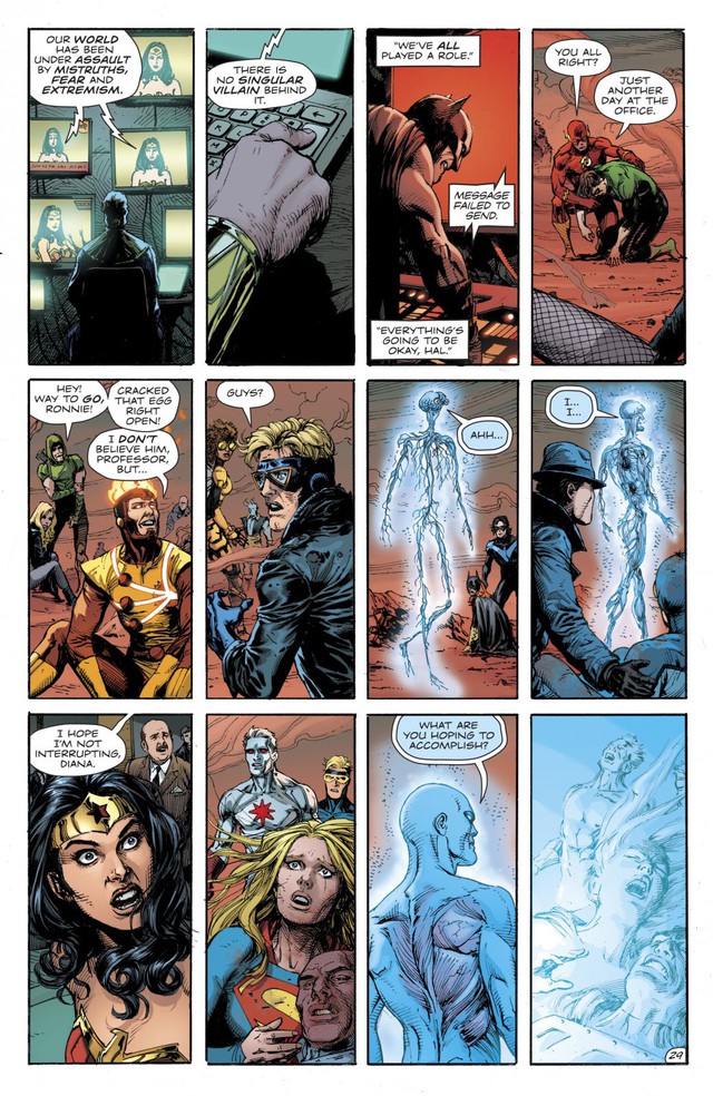 Dr. Manhattan, thực thể quyền năng trong Watchmen đã đánh bại các siêu anh hùng DC như thế nào? - Ảnh 10.