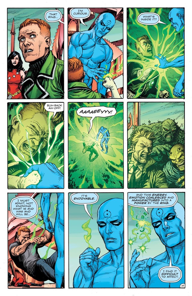 Dr. Manhattan, thực thể quyền năng trong Watchmen đã đánh bại các siêu anh hùng DC như thế nào? - Ảnh 6.