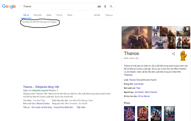 Đến cả Google Search cũng chịu sự ảnh hưởng của Găng tay vô cực trong Avengers: Endgame - Ảnh 3.