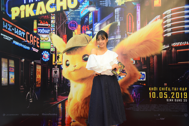 Dàn sao Việt ngất xỉu với độ đáng yêu của chú chuột điện Pikachu và biệt đội Pokémon trong buổi công chiếu - Ảnh 20.