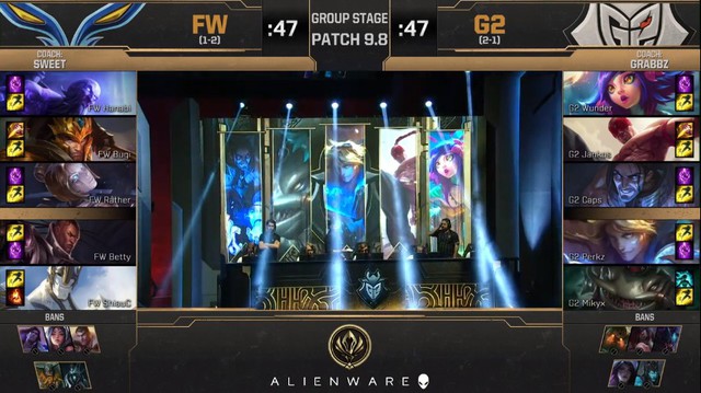 LMHT - MSI 2019 Ngày 2: G2 Esports dễ dàng đánh bại Flash Wolves - Ảnh 1.