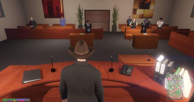 Chọn làm thẩm phán trong GTA RolePlay, streamer nhận ngay thư dọa giết ngoài đời thật - Ảnh 1.