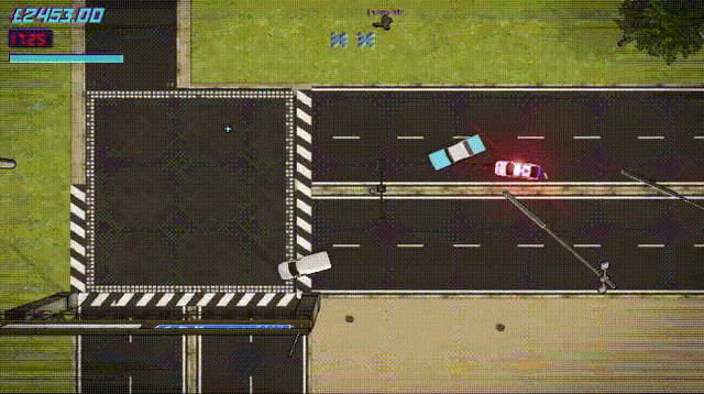 Xuất hiện game GTA V phiên bản 2D cực xịn, đua xe bắn súng cướp tiền như thật: Total Anarchy - Ảnh 2.