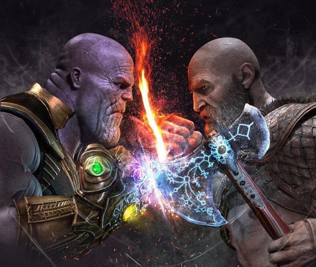 Sau tất cả, liệu chiến thần Kratos có cửa nào để đánh lại Thanos hay không? - Ảnh 3.