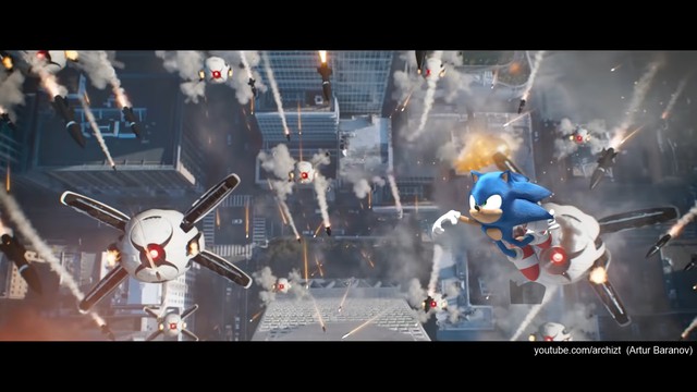 Chán nản vì đợi nhà sản xuất sửa quá lâu, fan ruột Sonic tự mình làm lại cả trailer và trông nó khá ra gì - Ảnh 2.