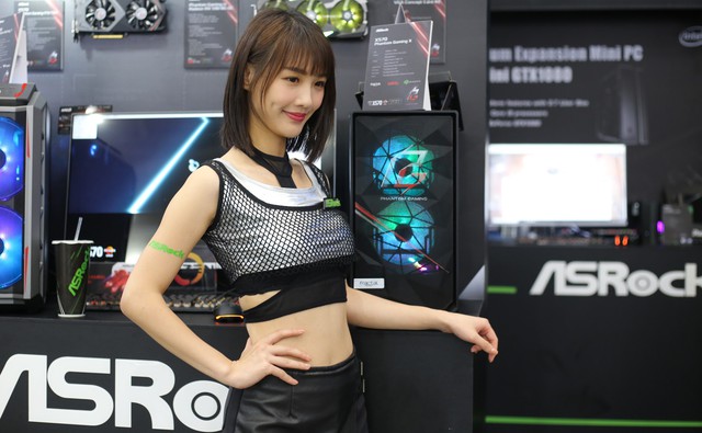 Một vòng các em gái xinh đẹp tại Computex 2019: Chỉ muốn ngắm mãi không về - Ảnh 18.