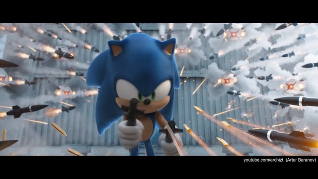 Chán nản vì đợi nhà sản xuất sửa quá lâu, fan ruột Sonic tự mình làm lại cả trailer và trông nó khá ra gì - Ảnh 4.