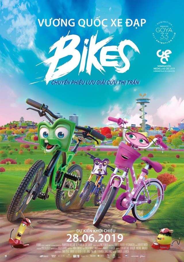 Bikes: Chuyến phiêu lưu giải cứu thị trấn của những cô cậu xe đạp đáng yêu - Ảnh 1.