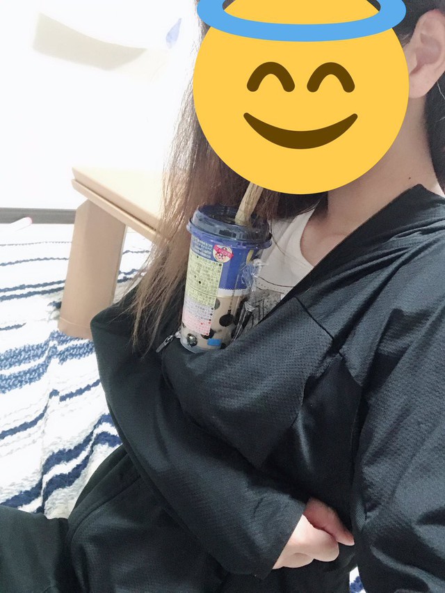 Trào lưu mới siêu bổ mắt của các hot girl Nhật Bản: Thử thách uống trà sữa bằng ngực khủng - Ảnh 12.