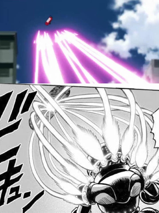 One-Punch Man: So độ ngầu của Genos trong trận chiến với người máy G4 ở phiên bản Anime và Manga - Ảnh 9.