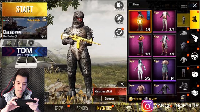 PUBG Mobile: Game thủ siêu nhọ phải chi tới 50.000 UC cho bộ ngoại trang Godzilla - Ảnh 6.