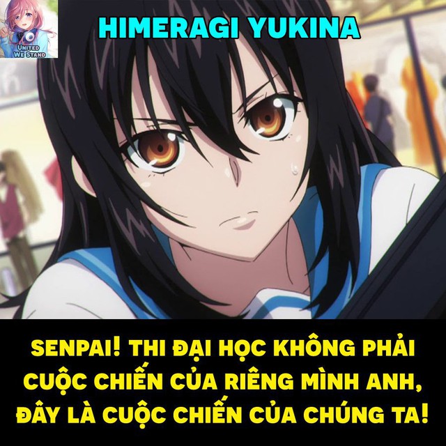 Mùa thi THPT Quốc gia của lứa 2001 và lời chúc của các nhân vật anime tới sĩ tử - Ảnh 3.