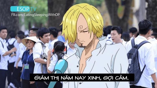 Cười bể bụng trước màn phỏng vấn dạo các nhân vật One Piece sau kỳ thi THPT Quốc gia 2019 - Ảnh 2.