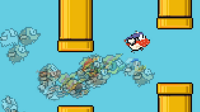 Game chim ngu Flappy Bird bất ngờ có chế độ chơi Battle Royale - Ảnh 1.