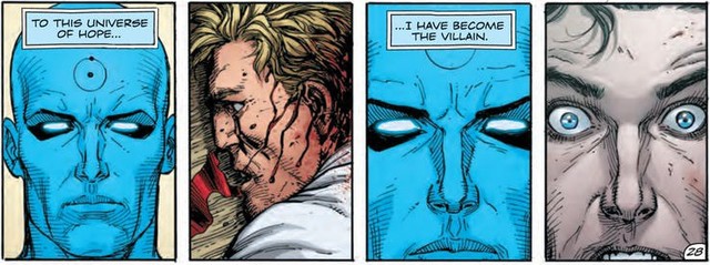 Tại sao Dr. Manhattan, cựu siêu anh hùng sở hữu năng lực tựa Chúa Trời lại muốn thay đổi đa vũ trụ DC? - Ảnh 6.