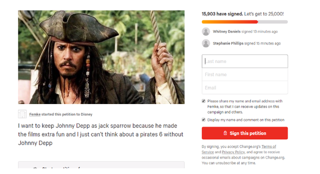 Hơn 20.000 chữ ký yêu cầu Disney đưa Johnny Depp trở lại loạt phim Pirates of The Caribbean - Ảnh 3.
