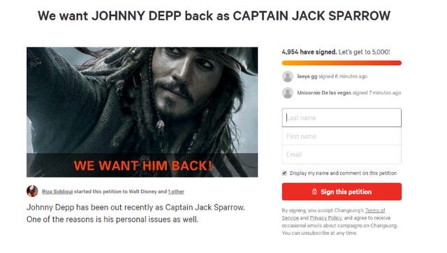 Hơn 20.000 chữ ký yêu cầu Disney đưa Johnny Depp trở lại loạt phim Pirates of The Caribbean - Ảnh 4.