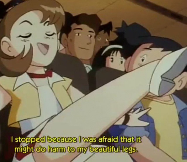 Những hạt sạn siêu hài hước chỉ xuất hiện trong anime Nhật Bản - Ảnh 8.